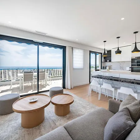アパート Horizon Penthouse D'exception Avec Vue A カンヌ